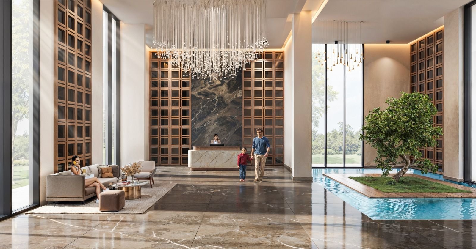 Grand lobby