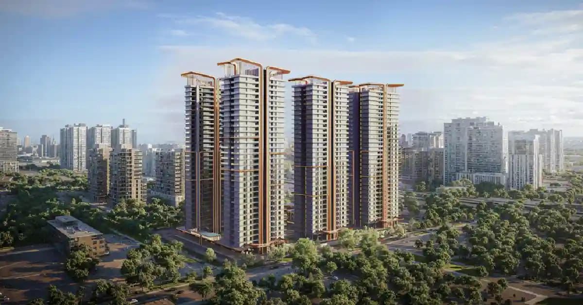 Ashtech Presidential Towers aerial